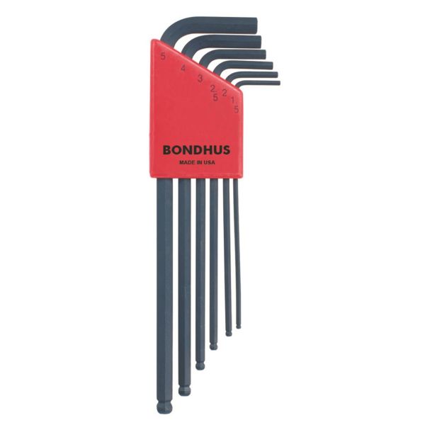 Vinkelnøglesæt Bondhus 41010946  1,5-5 mm