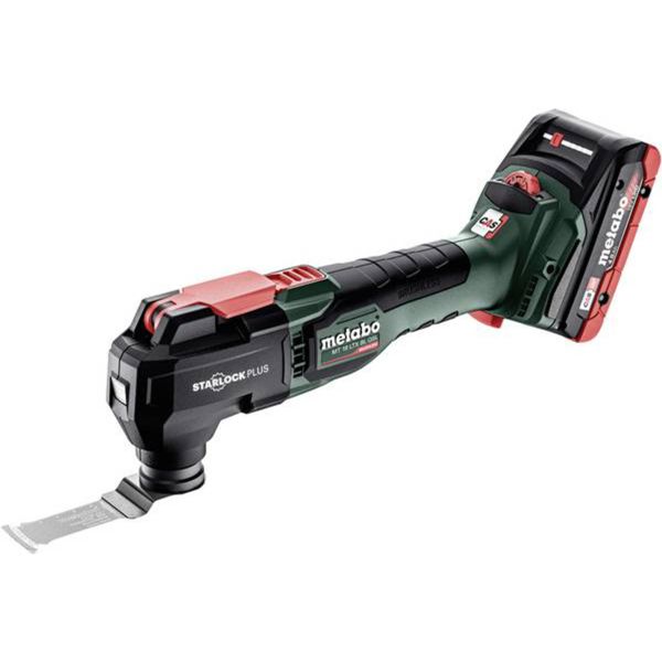 Multitool Metabo MT 18 LTX BL QSL med batteri og oplader 
