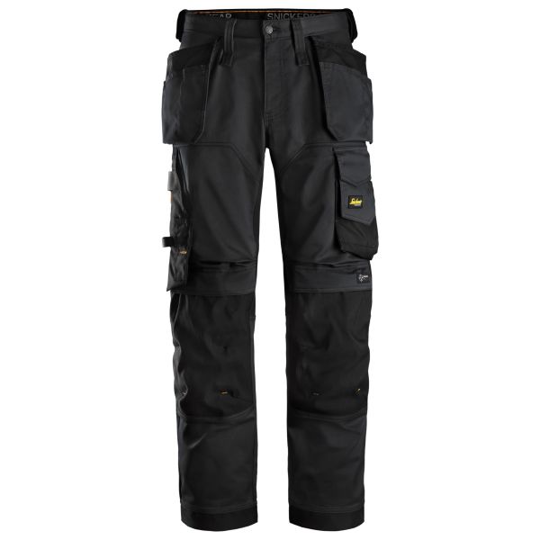 Håndværkerbukser Snickers Workwear 6251 AllroundWork sort Sort 48