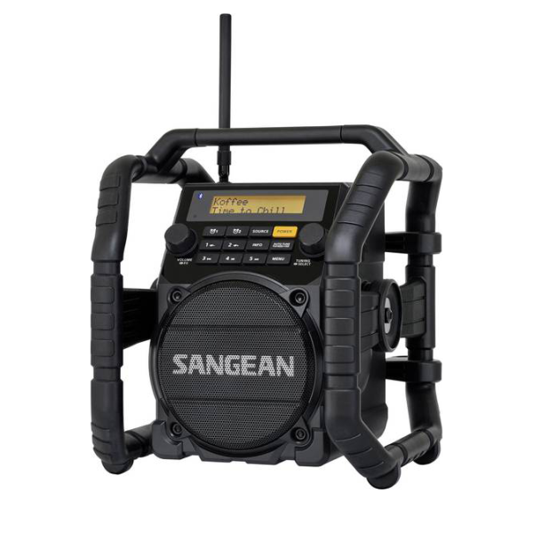 Arbejdsradio Sangean U5 DBT Med Bluetooth, genopladeligt 