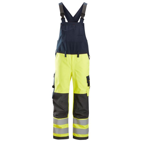 Selebukse Snickers Workwear 6060 ProtecWork varsel, gul/marineblå 44