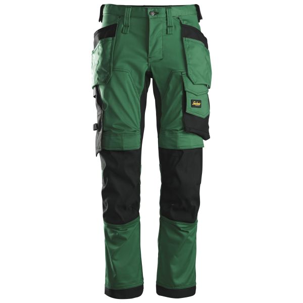 Håndværkerbukser Snickers Workwear 6241 AllroundWork Skovgrøn, stræk Skov grøn 48