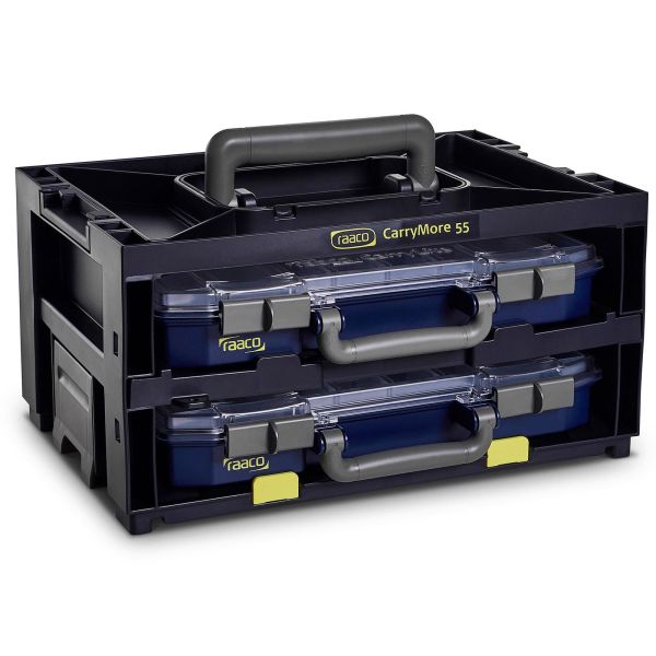 Transportsystem Raaco CarryMore med 2 stk CarryLite 55 enheder 