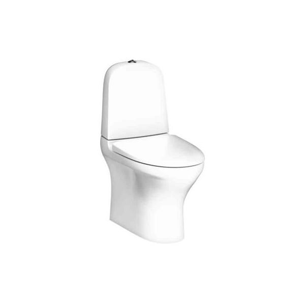 Toalettstol Gustavsberg Estetic 8300 dobbeltspyling, hvit 