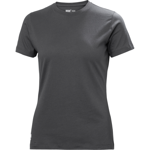 T-skjorte Helly Hansen Workwear Manchester 79163_970 grå Mørkegrå XS