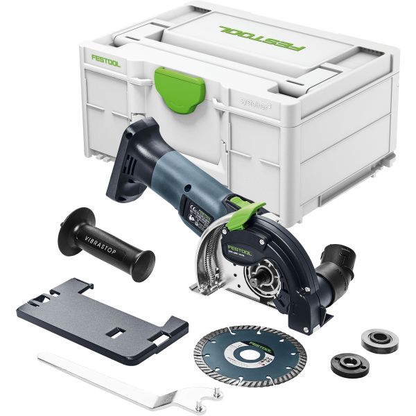Diamantskærer Festool DSC-AGC 18-125 FH EB-Basic Ø125 mm, uden batteri og oplader 