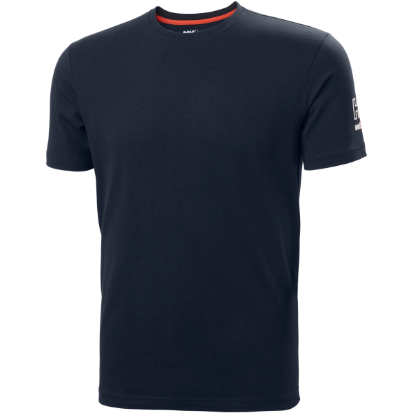 T-skjorte Helly Hansen Workwear Kensington 79246_590 marineblå Marineblå XL
