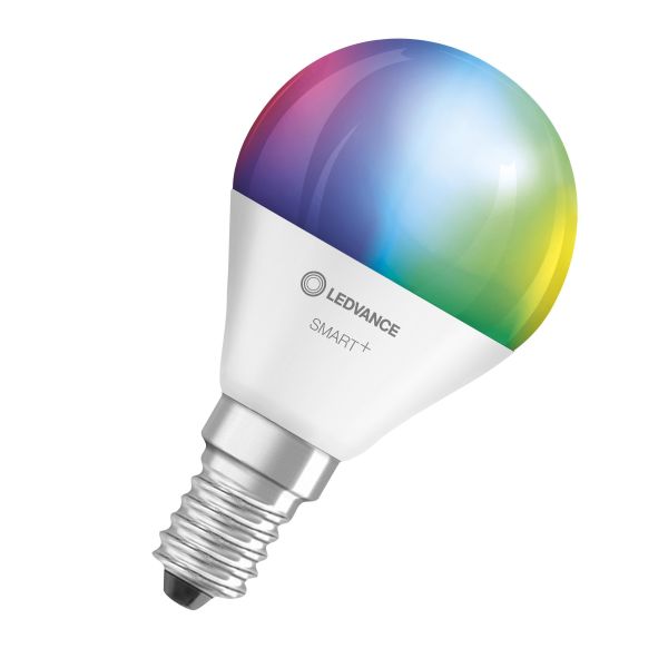 LED-lys LEDVANCE Mini Bulb Multicolour 4,9 W, 470 lm, E14, 2700-6500 K, dæmpbar 