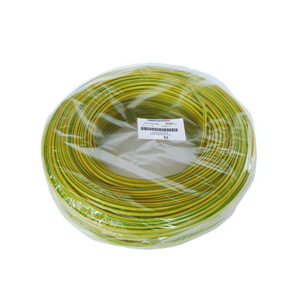 Eristysletku Hellermann Tyton 0165-10231 Ø8 mm x 50 m Keltainen/Vihreä