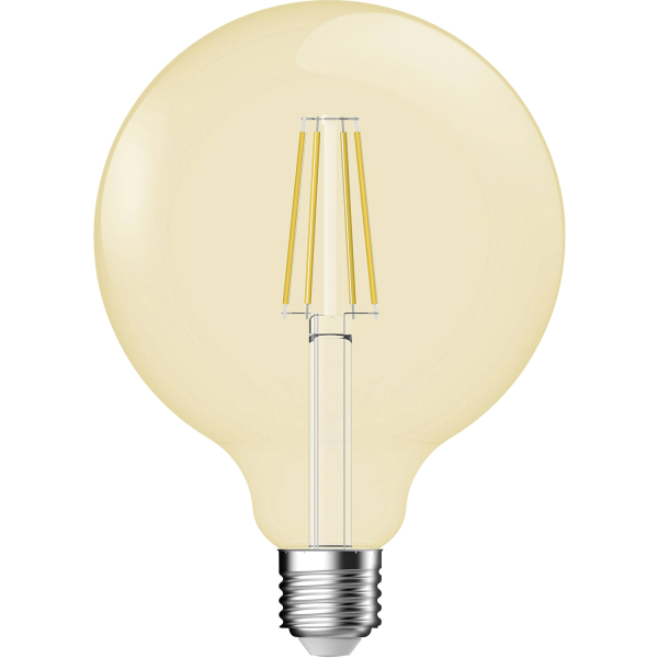 LED-lampa Nordlux DECO CLASSIC GLOBE E27, guldfärgat 
