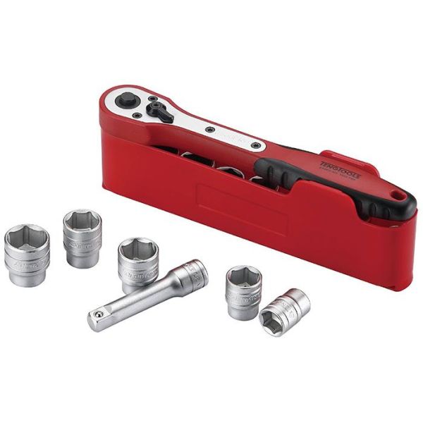 Topnøglesæt Teng Tools M3812N1 3/8", 12 stykker 