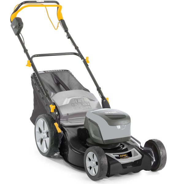Plæneklipper Alpina AL5 4648 S Li med batteri og oplader 