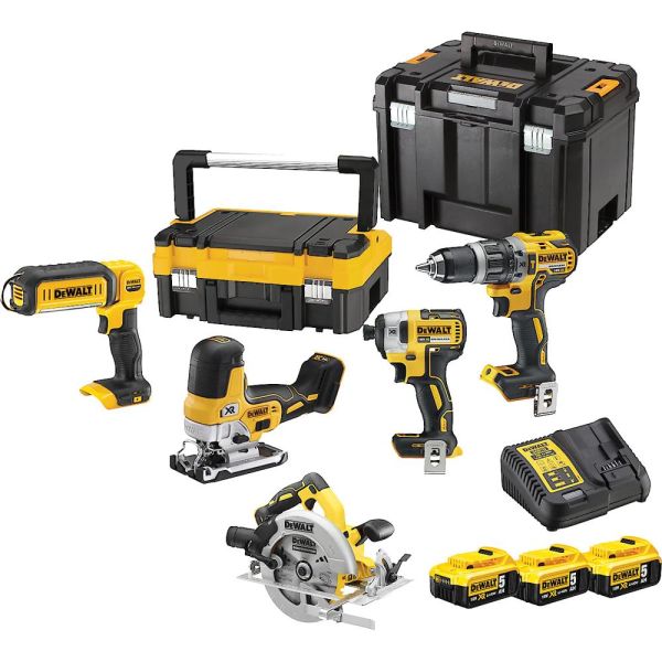 Værktøjssæt Dewalt DCK500P3T  