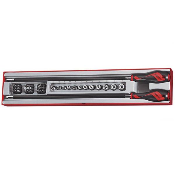 Sæt med skruetrækkerhåndtag Teng Tools FLEX 41 dele 