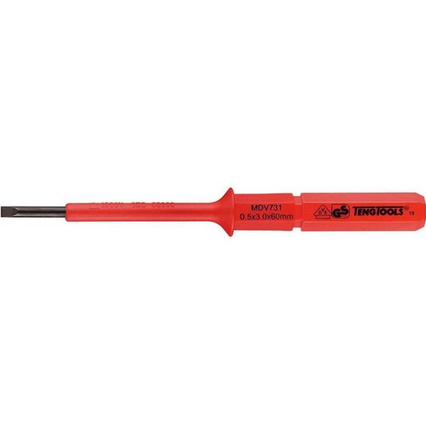 Skruetrækkerblad Teng Tools 282910108 0,5×3,0 mm, spor 