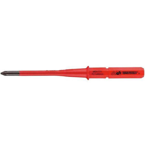 Skruetrækkerblad Teng Tools 282910702 131 mm, Pozidriv 