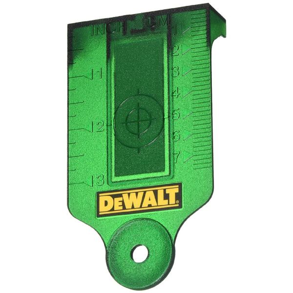 Lasermålskive Dewalt DE0730G grøn 