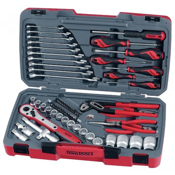 Værktøjssæt Teng Tools T1268-P 68 stykker 