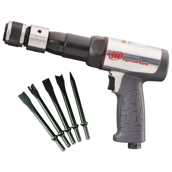 Mejselhammer Ingersoll Rand 119MAXHK med hurtig chuck og 5 mejsler. 