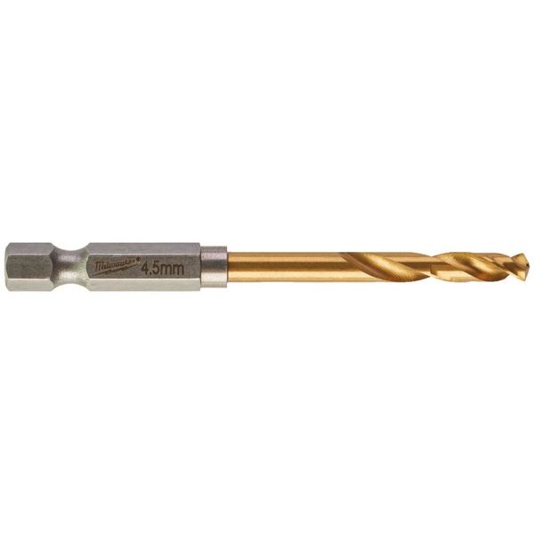 Metalbor Milwaukee 4932478182 1/4" Hex-beslag 7 x 109 mm, pakke med 5 stk