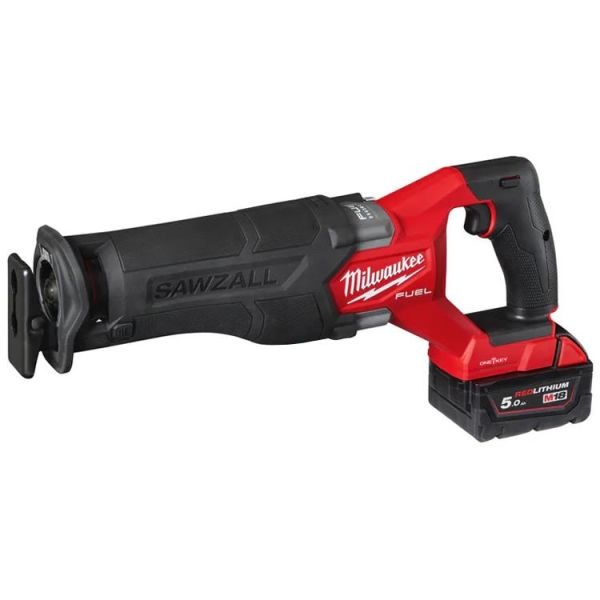 Bajonetsav Milwaukee M18 ONEFSZ-502X med batteri og oplader 