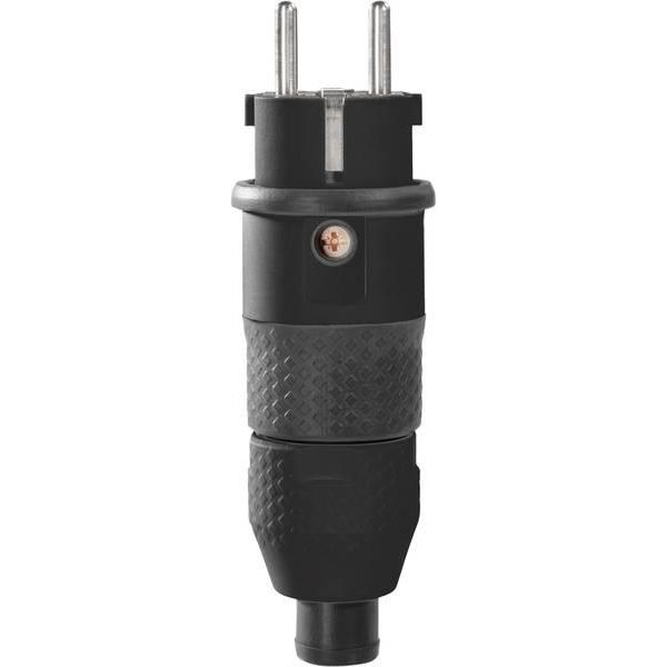 Stickpropp ABL ABL1529100 IP54, 2.5 mm² Svart/svart
