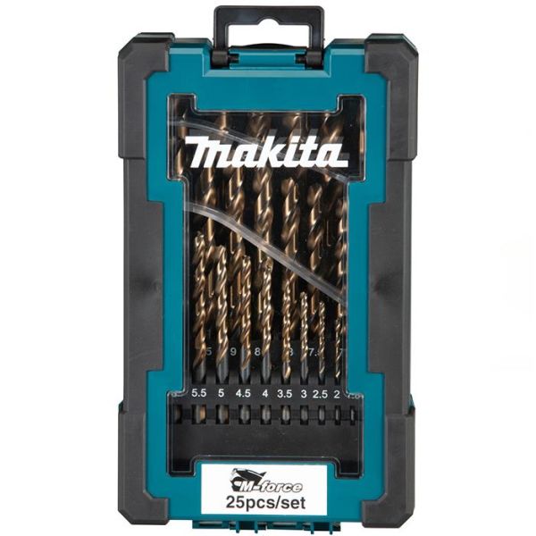 Metalborsæt Makita D-67599 25 stykker 