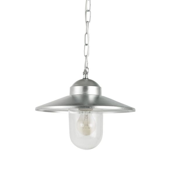 Loft armatur Norlys Karlstad 230 E27, 57W, IP55 Galvaniseret