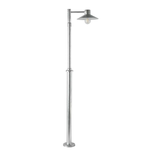 Armatur til stang Norlys Lund 274 E27, 53W, IP54 Galvaniseret