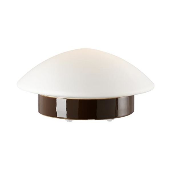 Bastuarmatur Ifö Electric Contrast Solhem IP44, rak, E27 Brun