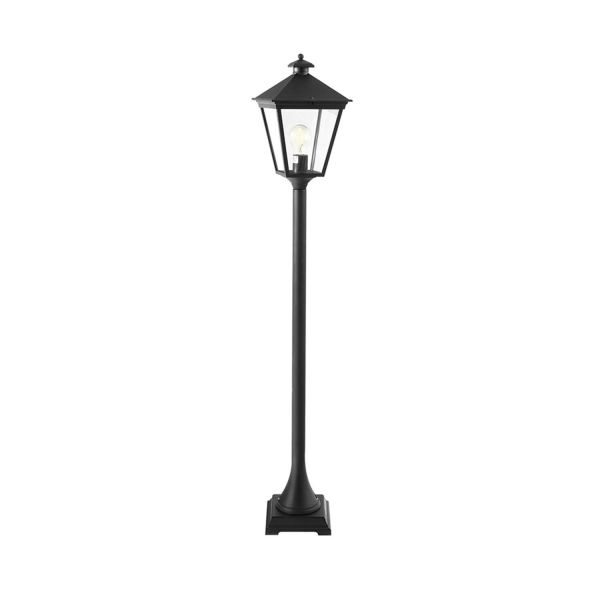 Armatur til stang Norlys London 485 sort, E27, 77W, IP54 