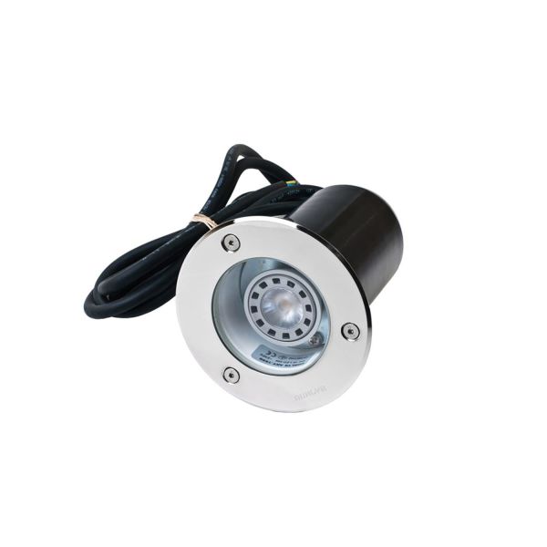 Jordarmatur Norlys Rena 1550 forsænket, GU10, 5,5W, IP68, 3000K 