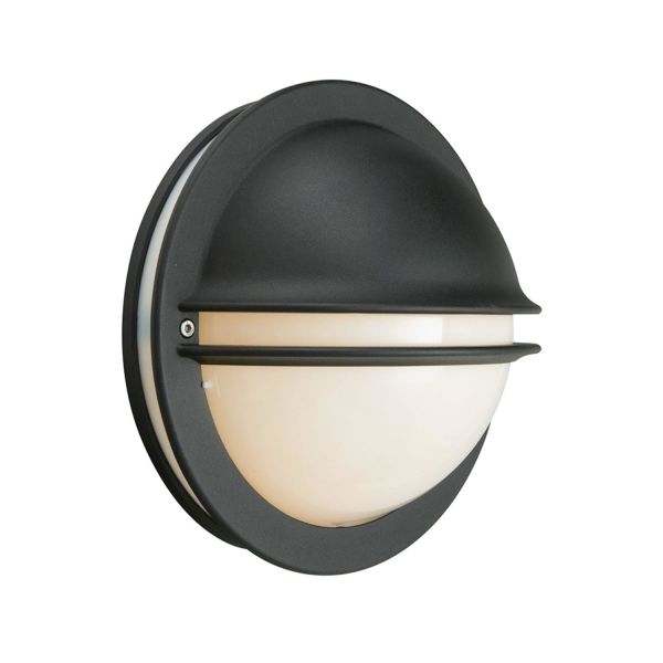 Væglampe Norlys Berlin 615 E27, 8,5 W, 2700K, IP54 Sort