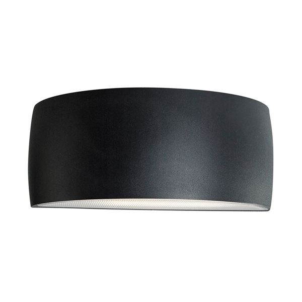 Væglampe Norlys Vasa 127 G24d-2, 2700K, 10W, IP65 Grafit