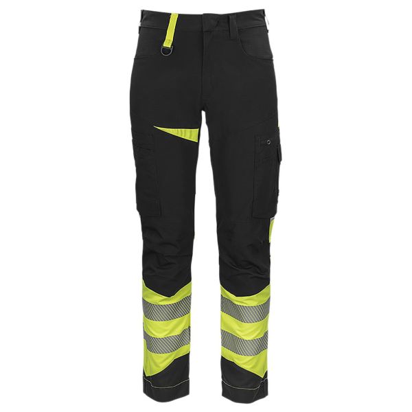 Työhousut Texstar FP47120991640 Hi-Vis-keltainen/musta Hi-Vis-keltainen/musta D100