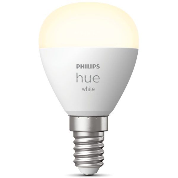 LED-lampa Philips Hue White 5.7W, P45, E14 