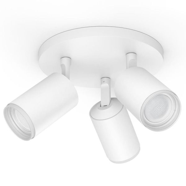Spotlys Philips Hue Fugato hvid, 3 x 5,7W LED 