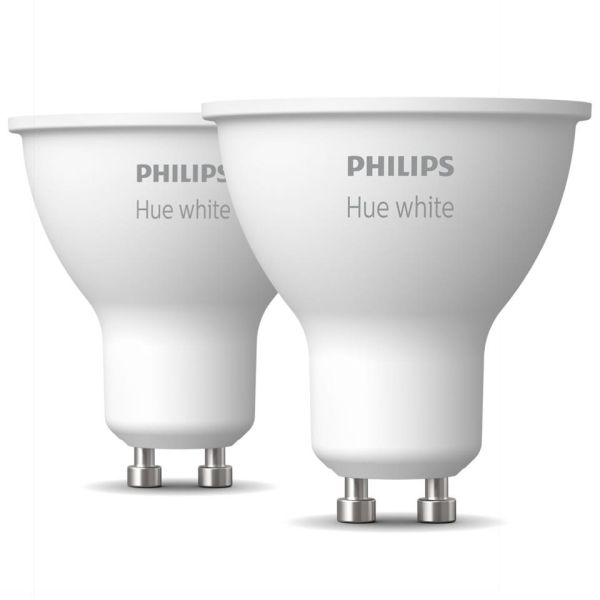 LED-lampe Philips Hue White 5,2 W, GU10, 2-pakning 