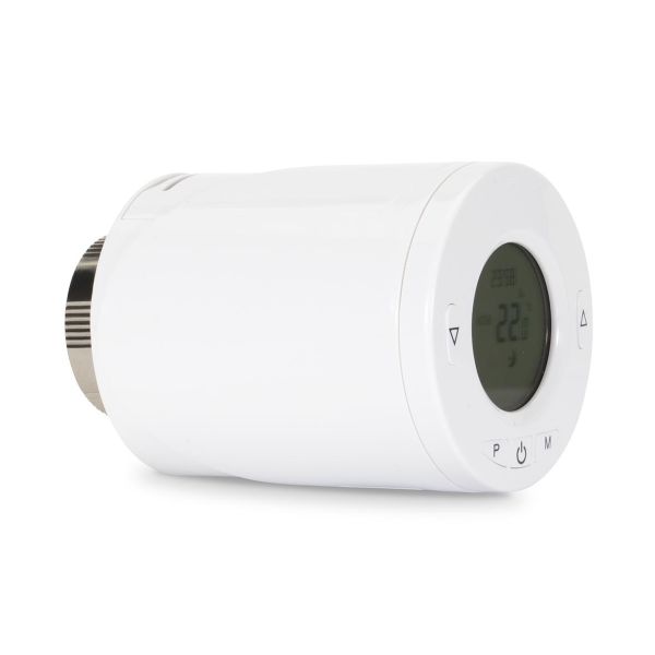 Patteritermostaatti Nexa ZRT-106 paristokäyttöinen, Z-Wave Z-Wave -patteritermostaatti huonelämpötilan älykkääseen ohjaukseen ja valvontaan. Asennetaan suoraan olemassa olevaan patterin venttiiliin, korvaa vanhan termostaatin.