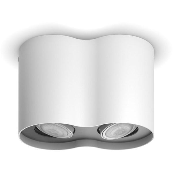 Kohdevalaisin Philips Hue Pillar kaksiosainen, 5,5W LED, GU10 valkoinen