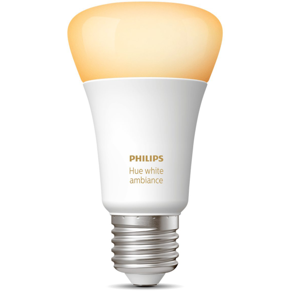 LED-lys Philips Hue White Ambiance 8,5 W, E27 