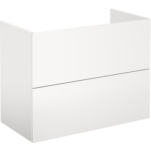 Underskab Gustavsberg Graphic Base hvid, med skuffer 80 cm