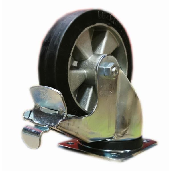 Hjul Starke Arvid 90077 Bremset 160 mm (til 200 L vogn)