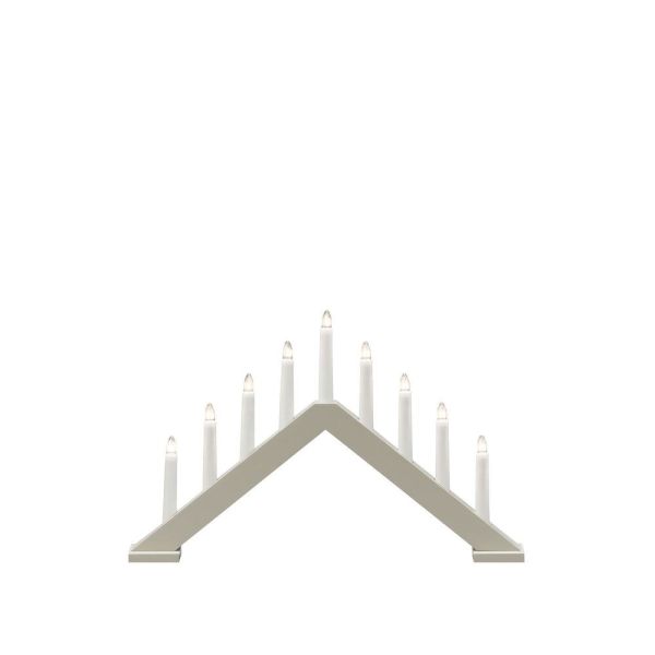 Kynttelikkö Konstsmide 3984-975 9 kynttilää mattabeige