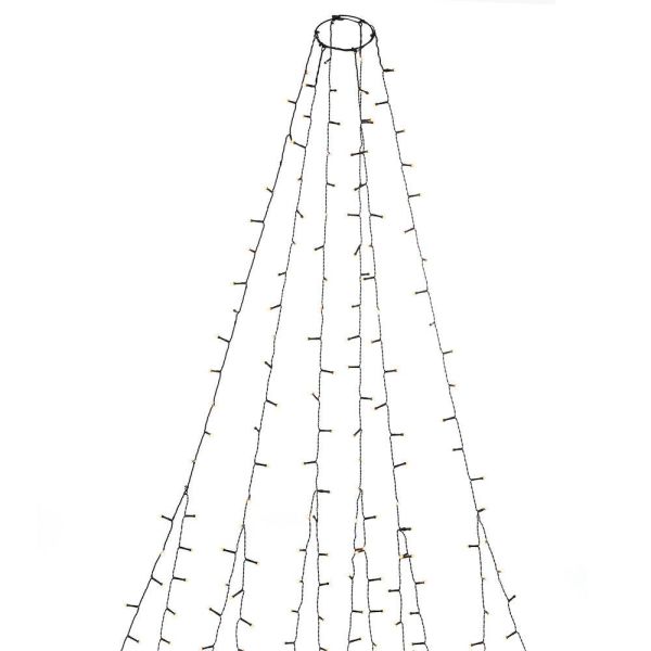 Julgransslinga Konstsmide 6661-830 6 slingor, LED, 240 cm 