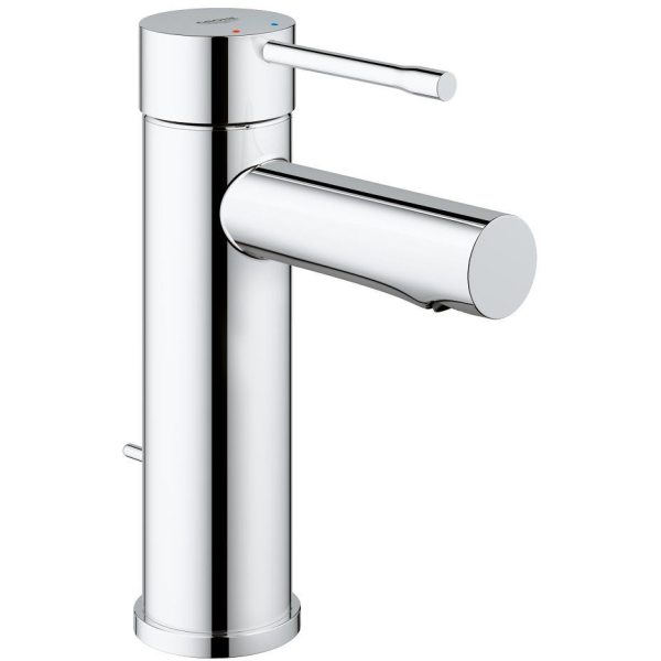 Tvättställsblandare Grohe Essence krom Bottenventil 1 1/4"