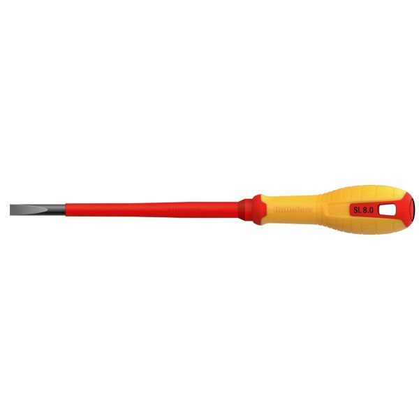 Ruuvimeisseli Hultafors 445145 urakanta, eristetty 1000 volt SL 1,2x8,0x175 VDE