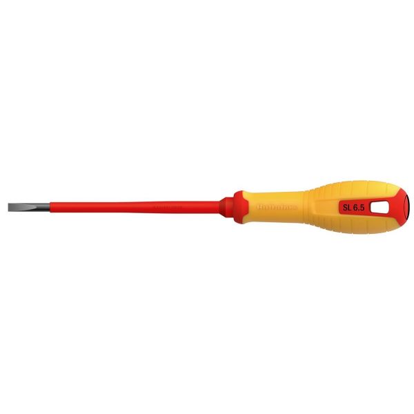 Skruetrækker Hultafors 445115 til sporskrue, isoleret 1000 volt SL 1.2x6.5x150 VDE