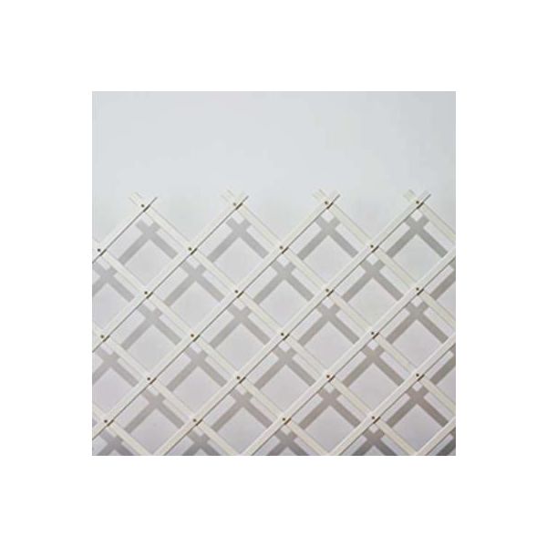 Plastespalier Nelson Garden 5169 hvid 100x200 cm