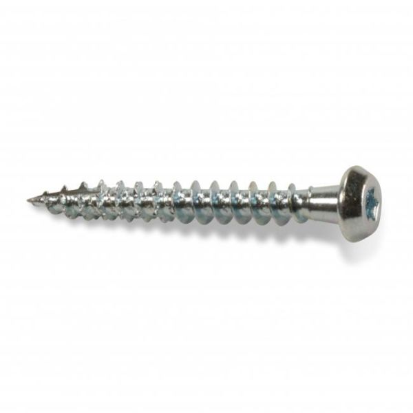 Beslagskrue Heco 9601200 5 x 40 mm, galvaniseret, stk. 20 